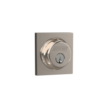 SCHLAGE Zámková společnost jednocylindrový zámek s Collins úpravou, leštěný nikl (B60 618 COL)