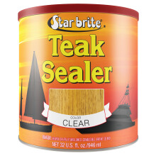STAR BRITE TEAK SEALER - ON -COAT Hllbart skydd fr alla fina skogar - Perfekt fr utomhusmbler och marin anvndning - Clear 32 Ounce Quart (09