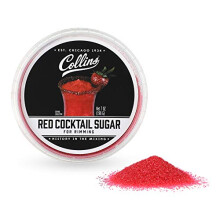 Collins Red Cocktail Sugar Enhancer Daiquiris Cosmopolitans Margaritas Koktailov n poje Poh r s okrajom do koktailov 7oz