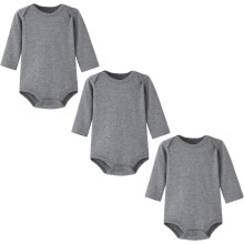 Gr? sp?dbarnsskjorte bodysuit 6 m?neder