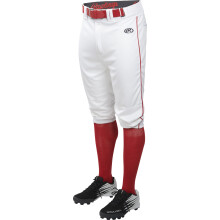 Rawlings | LAUNCH SERIES Knicker Baseballbyxor | Ungdom Liten | Vit/Röd