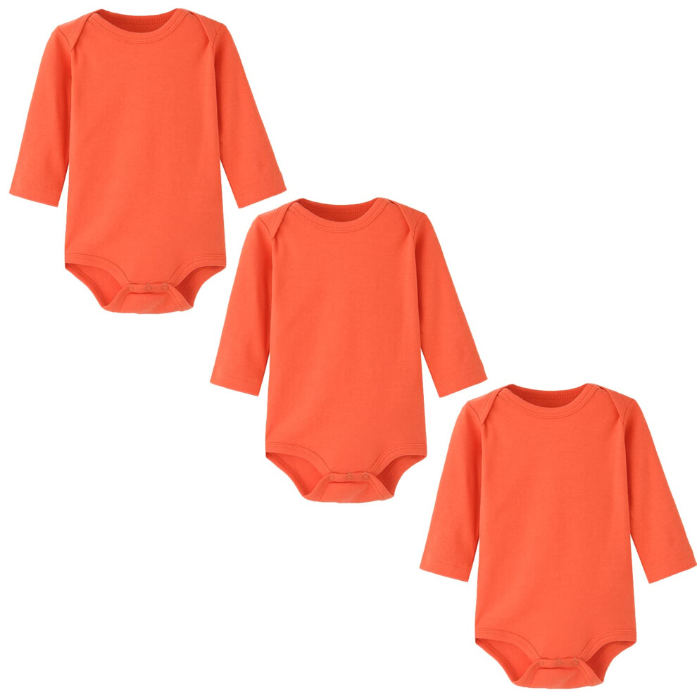 Enfants Ch?Is Oranje Bodysuit Baby 9 Maanden-image