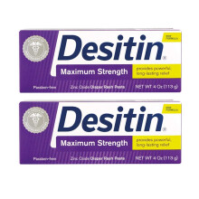 Desitin Pasta de erupcin de paal de resistencia mxima 2 paquete (4 onzas)