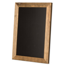 Ilyapa Rustikální Dřevěná Magnetická Kuchyňská Tabule - 12x16 palců Hnědý Rám na Zeď