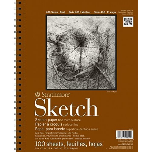 Strathmore Series 400 Sketch Pad 9 pol.