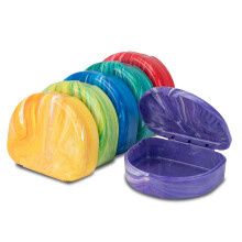 Practicon Marmer Retainer Cases Clear Aligner Case Tandheelkundige Orthodontische Retainer Dozen Mond Guard Houder 6 Pack