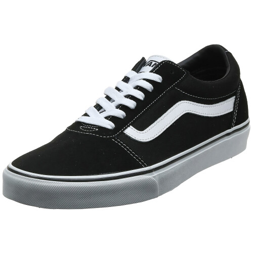Vans Womens Ward Trainers Sneaker  Black ((Suedecanvas) BlackWhite Iju)  65