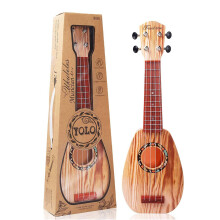 Yoloplus+ 17 tommer b?rn ukulele guitar leget?j 4 strenge mini b?rn musikinstrumenter uddannelsesm?ssigt l?ring leget?j til sm?barn begynder tone