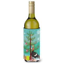 Caroline's Treasures Narragansett Turkey Christmas Decorative Bottle Hugger 750ml Multicolor
