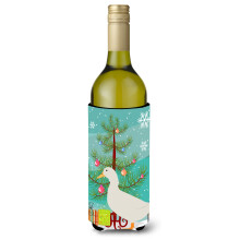 Caroline's Treasures American Pekin Duck Christmas Decorative Bottle Hugger  750ml  Multicolor