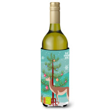 Caroline's Treasures Guanaco Jul Dekorativ Flaske Hugger 750ml Multicolor""""