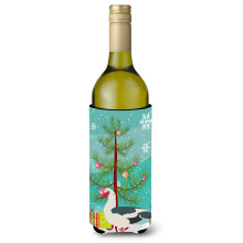 Caroline's Treasures Muscovy Duck Christmas Decorative Bottle Hugger 750ml Multicolor