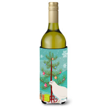 """"Caroline's Treasures Texas Quail Christmas Decorative Bottle Hugger 750ml Multicolor""""