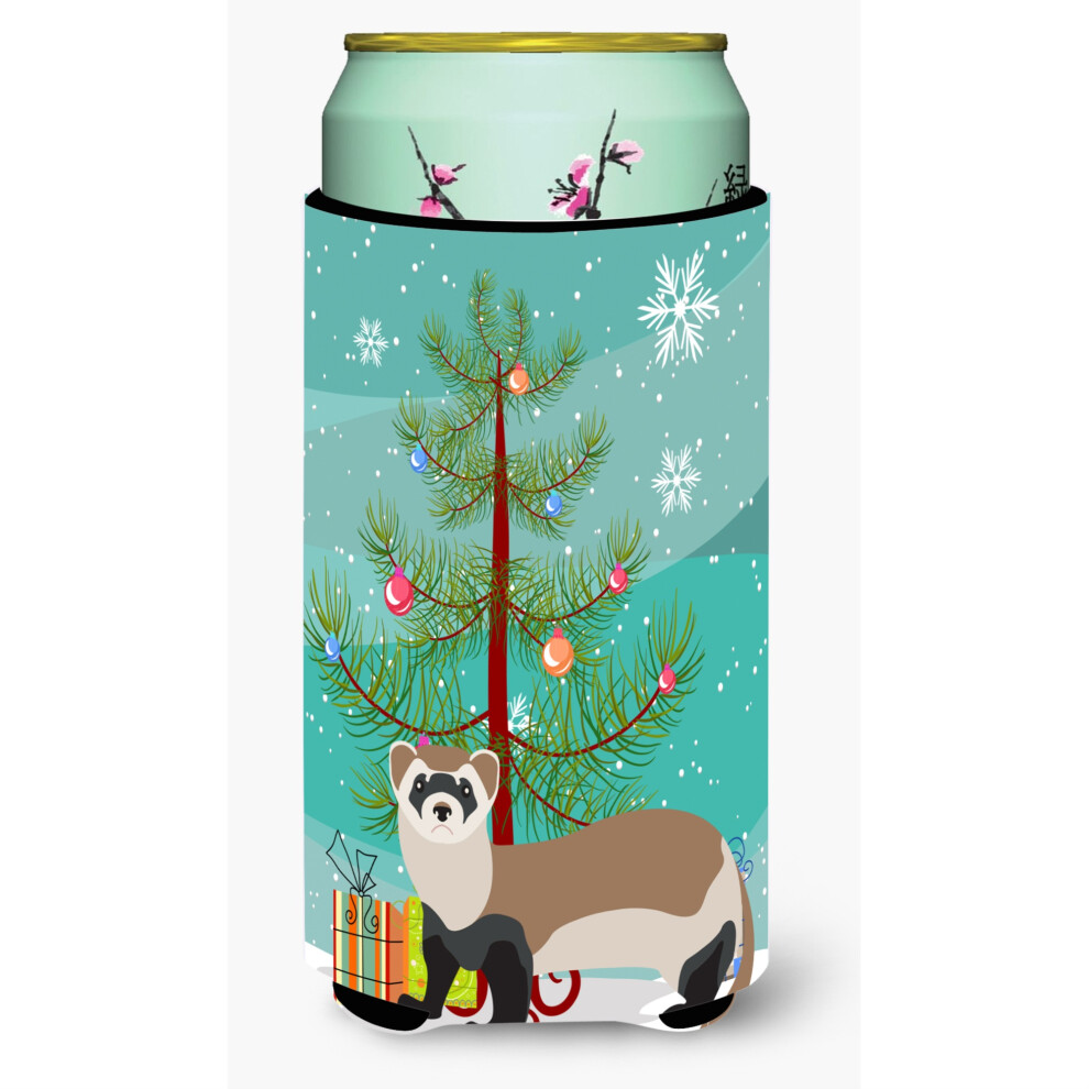 Grand Porte-Canette D Coratif De No L En Forme De Furet, Multicolore, De Caroline's Treasures-image