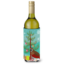 Caroline's Treasures Chinese Painted or King Quail Christmas Decorative Bottle Hugger 750ml Multicolor