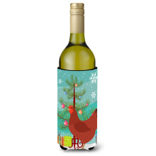 "Caroline's Treasures New Hampshire Red Chicken Natalício Garrafa Decorativa, 750ml, Multicolor"