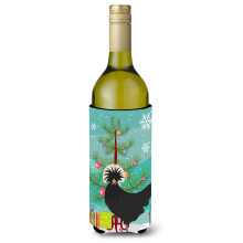 """"Caroline's Treasures Polish Poland Chicken Christmas Decorative Bottle Hugger 750ml Multicolor""""