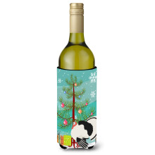 Caroline's Treasures Royal Palm Turkey Christmas Decorative Bottle Hugger 750ml Multicolor