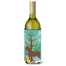 Caroline's Treasures Hanoverian Horse Christmas Decorative Bottle Hugger  750ml  Multicolor