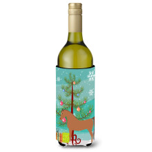 "Caroline's Treasures Abraão Natal Decoração Garrafa Hugger, 750ml, Multicolorido"