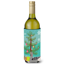 """"Caroline's Treasures Pilgrim Goose Christmas Decorative Bottle Hugger 750ml Multicolor""""
