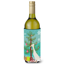 Caroline's Treasures Bali Duck Christmas Decorative Bottle Hugger 750ml Multicolor
