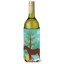 Caroline's Treasures Hinny Horse Donkey Christmas Decorative Bottle Hugger 750ml Multicolor