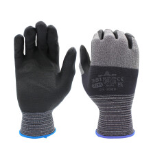 SHOWA 381 Foam Nitrile Palm Coated General Purpose Work Glove with Microfiber Liner 13-Gauge X-Large 12 Pair