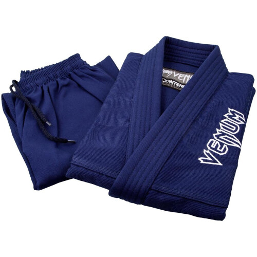 Venum Contender Kids BJJ Gi (Δωρεάν Λευκή Ζώνη) - Ναυτικό Μπλε 2