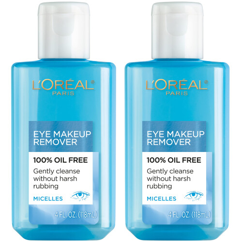 L'Oreal Paris Clean Artiste Αφαιρετής Μακιγιάζ Ματιών Χωρίς Λάδι, 2 Τεμάχια