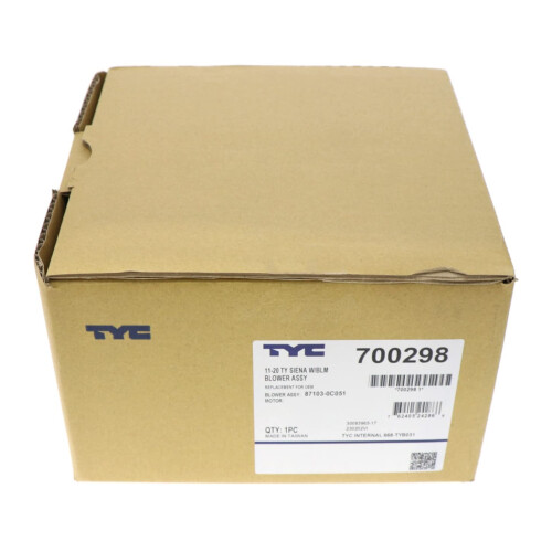 TYC Blower Motor Assembly - 700298 2