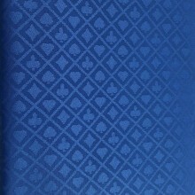 Yuanhe 108 x 60 pouces Section de nappe de table de poker adapt   e Bleu