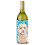 """"Caroline's Treasures Champagne Cockapoo Winter Decorative Bottle Hugger  750ml  Multicolor"""" 1