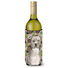 "Caroline's Treasures Staffordshire Bull Terrier Comporta Decorativa para Garrafa, 750ml, Multicolor"