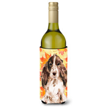 """"Caroline's Treasures Brown Parti Fall Decorative Bottle Hugger 750ml Multicolor""""