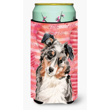 Caroline's Treasures Australian Shepherd Love Dekorative Can Hugger Tall Multicolor""""
