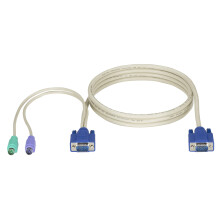 KVM-CPU-KAAPELI - EC-SARJA JA MATALAPROFIILI DT-SARJA VGA PS/2 6-FT. (1,8-M)