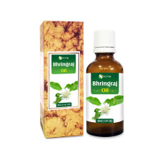 Bhringrajolja (Eclipta alba) 100 % ren och naturlig - outspdd oslipad kallpressad premiumolja fr aromaterapi Hudvrd och hr - Terapeutisk kval