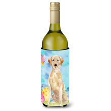 "Caroline's Treasures Abraço Decorativo para Garrafa Labrador Amarelo, 750ml, Multicolor"