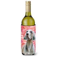 """"Caroline's Treasures Weimaraner Love Decorative Bottle Hugger 750ml Multicolor""""
