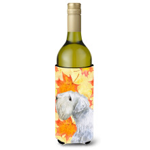 """"Caroline's Treasures Sealyham Terrier Fall Decorative Bottle Hugger 750ml Multicolor""""