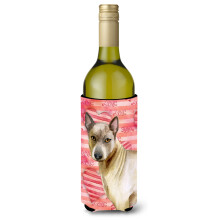 Caroline's Treasures Thai Ridgeback Love Decorative Bottle Hugger 750ml Multicolor