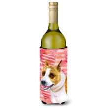 "Caroline's Treasures American Staffordshire Love Porta-Bebidas, 750ml, Multicolor"