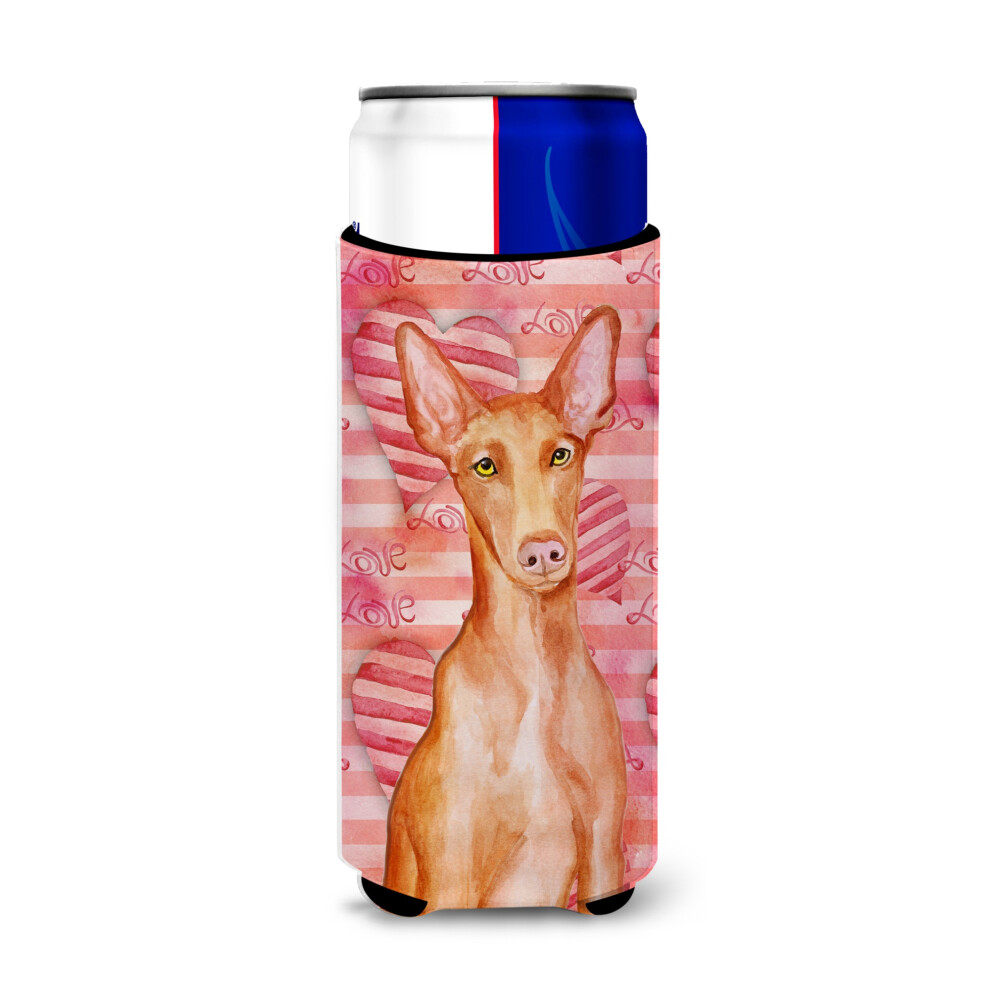 Portavasos Decorativo Delgado Multicolor ""Caroline's Treasures Pharaoh Hound Love""-image
