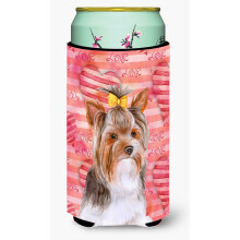 Caroline's Treasures Yorkshire Terrier #2 Love Decorative Can Hugger Tall Boy Multicolor