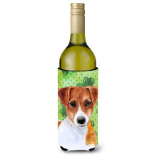 "Caroline's Treasures Jack Russell Terrier St. Patrick's Garrafa Decorativa, 750ml, Multicolor"