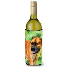 """"Caroline's Treasures Boerboel Mastiff St Patrick's Decorative Bottle Hugger 750ml Multicolor""""
