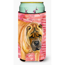 "Caroline's Treasures Shar Pei Love Can Hugger Decorativo, Tall Boy, Multicolor"