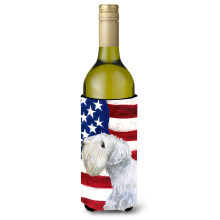 "Caroline's Treasures Sealyham Terrier Decorativo Porta-Garrafas Patriótico, 750ml, Multicolor"