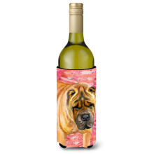 "Caroline's Treasures Shar Pei Amor Capa Decorativa, 750ml, Multicolor"